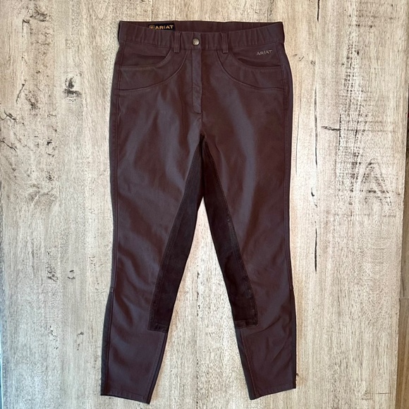 Ariat Pro Series Full Seat Equestrian Riding Breeches - Picture 5 of 9